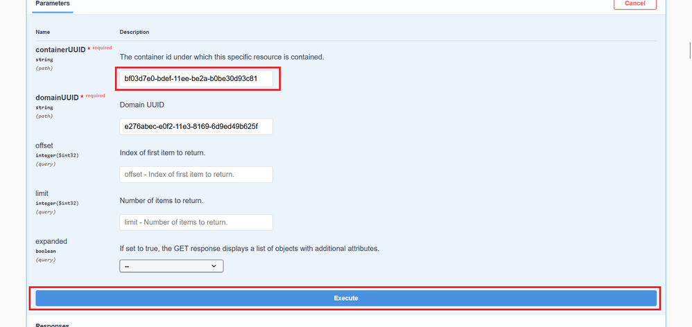 Inline Sets Execution