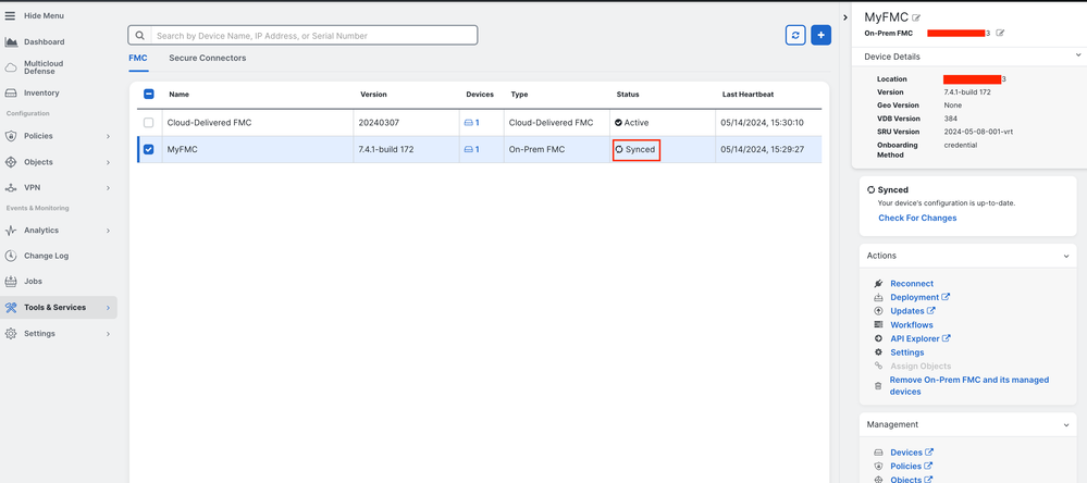 Image 7. The onboarding process is completed