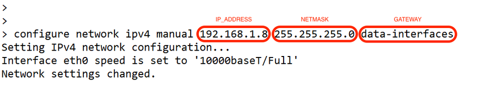 データインターフェイスをゲートウェイとして使用するためのFTDでの管理の設定