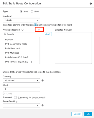 Image 9. Add New Network Object