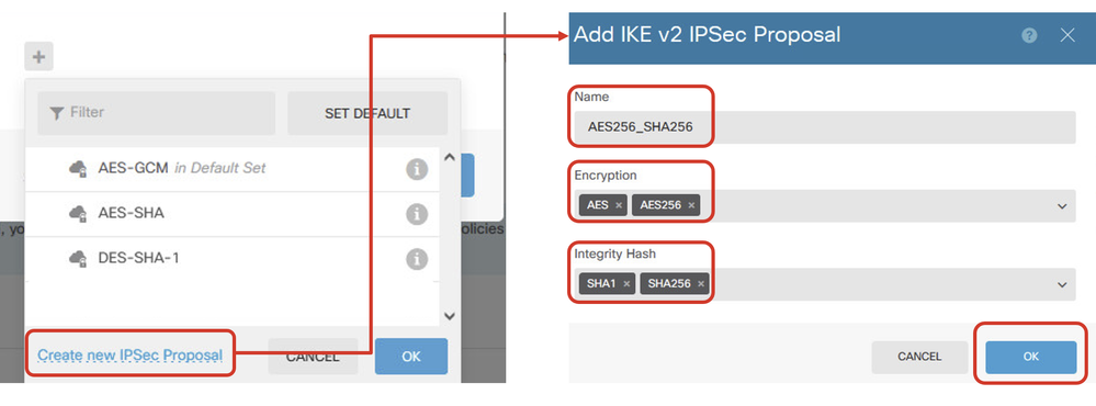 Add New IPSec Proposal