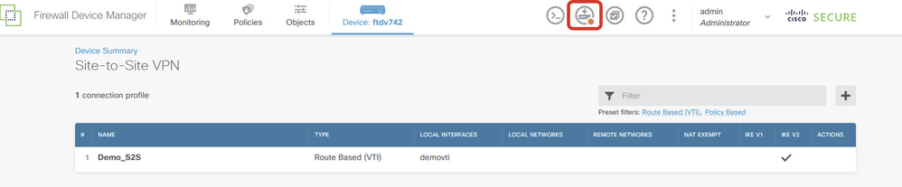 Deploy VPN Configuration