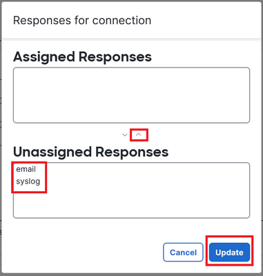 Add Responses' Button