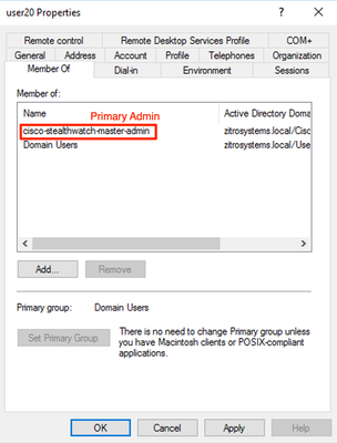 Secure Network Analytics Manager - External Authentication LDAPS - Users and Roles - 1