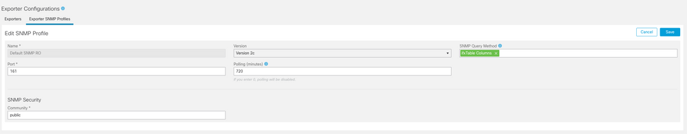 SNMP Polling Config 1