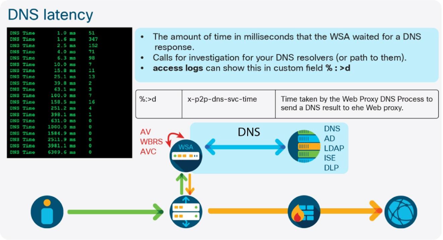 SWA DNS Latency