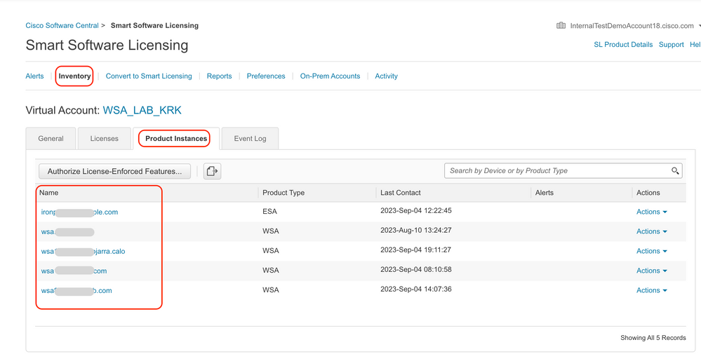 Image - Verify Device Status in Smart License Portal