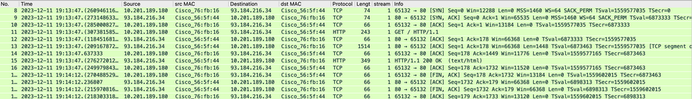 イメージ – プロキシとWebサーバ – HTTP – 透過 – 認証なし