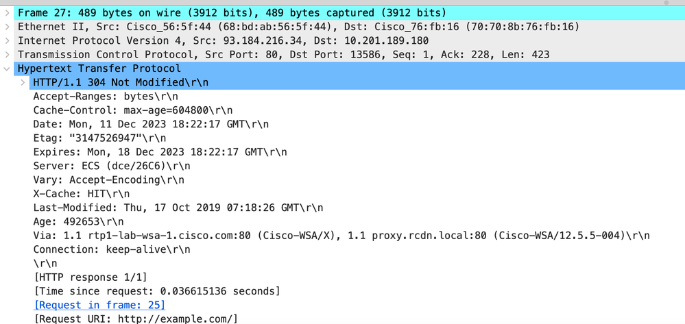 イメージ – キャッシュ – HTTP応答304 - HTTP – トランスペアレント – 認証なし