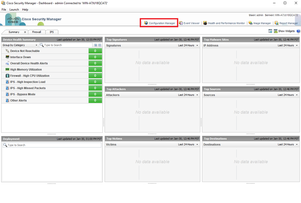 CSM Client Dashboard