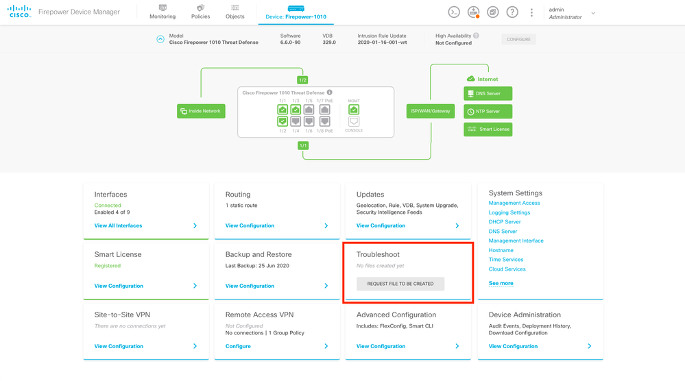 Troubleshoot Request File Creation