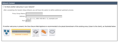 Image - System Setup Wizard - Upstream Proxy Configuration