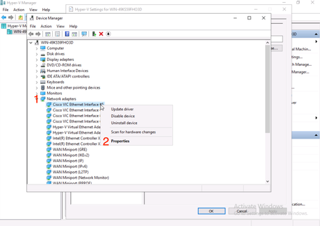 Locate Network Adapters