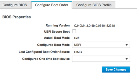 UEFI Boot MODE