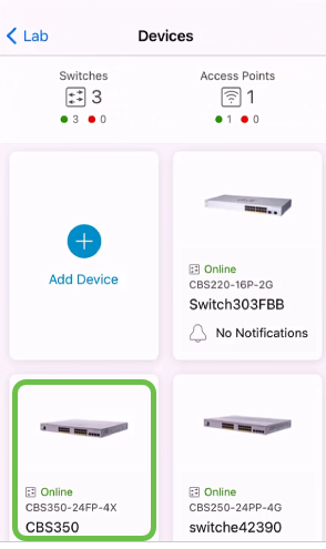 Select the hardware you would like to reboot. 