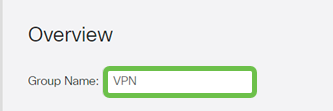 Group Name: VPN.