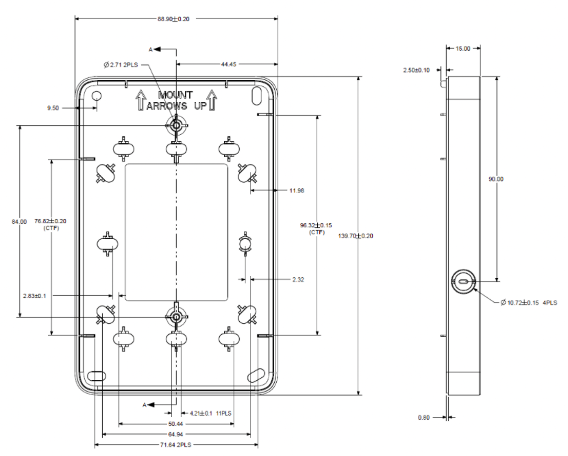 Diagram, engineering drawing Description automatically generated