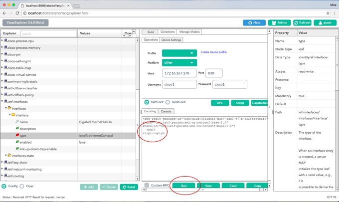 O Catalyst 3850 responde com uma mensagem OK