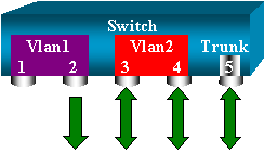 Monitor Traffic that Belongs to VLAN 2 from the Trunk