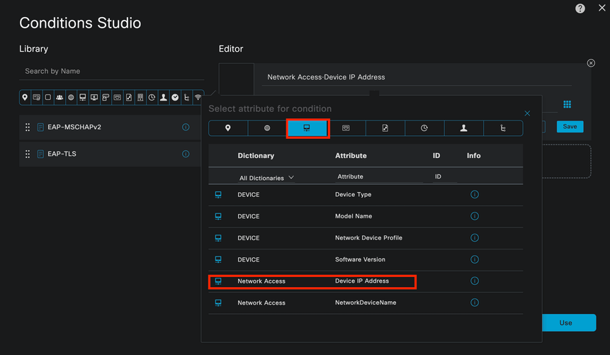 Condition Studio for Authentication Policy