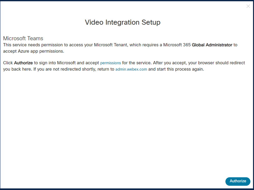 Video Integration setup 2