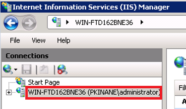 SSO with CUCM and AD FS - Troubleshoot Dotless Certificate - Click Server Name