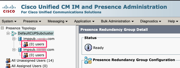 IM&P Unassigned User Validation