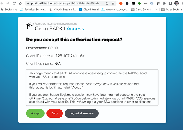 Authorization Request