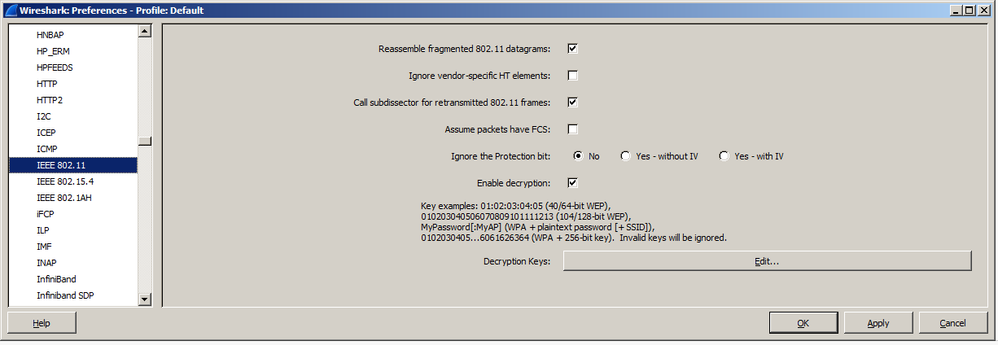 Select IEEE 802.11