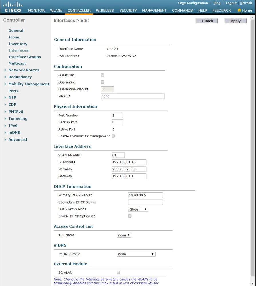 VLAN Configuration in GUI 3