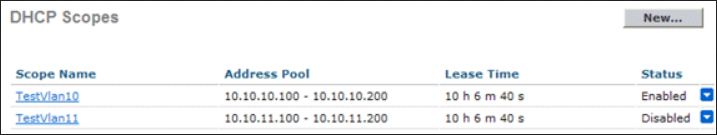 23_2500 WLC DHCP Scopes