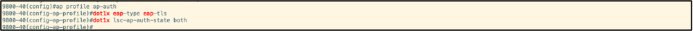 AP Profile Configuration