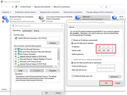 Windows IPv4 Configuration