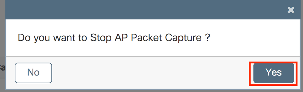 Stop Packet Capture