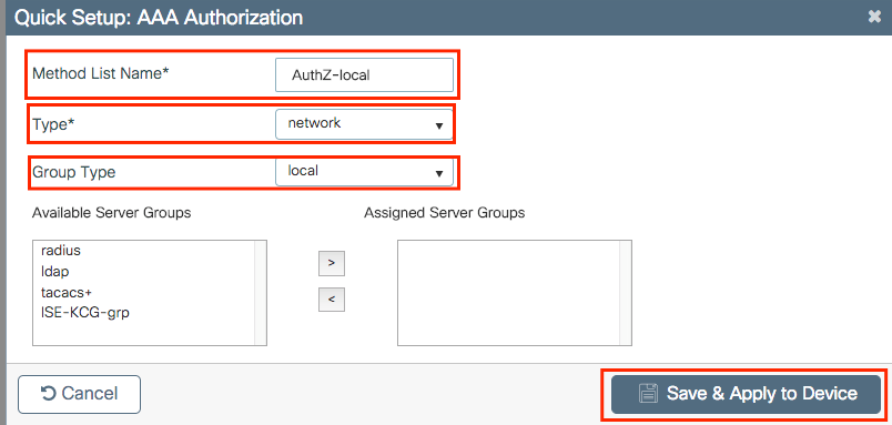 Local Network Authorization Method