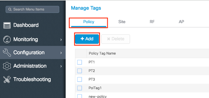 Managing Tags