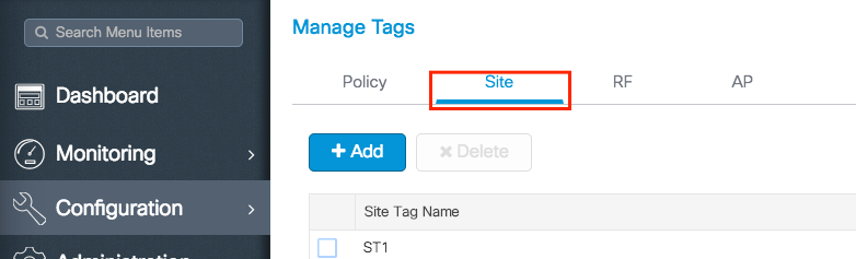 Managing Tags