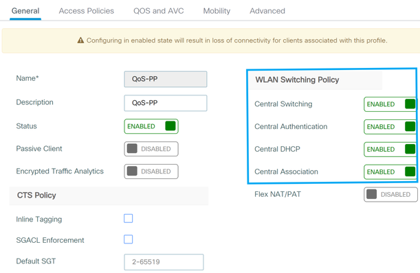 Policy Profile