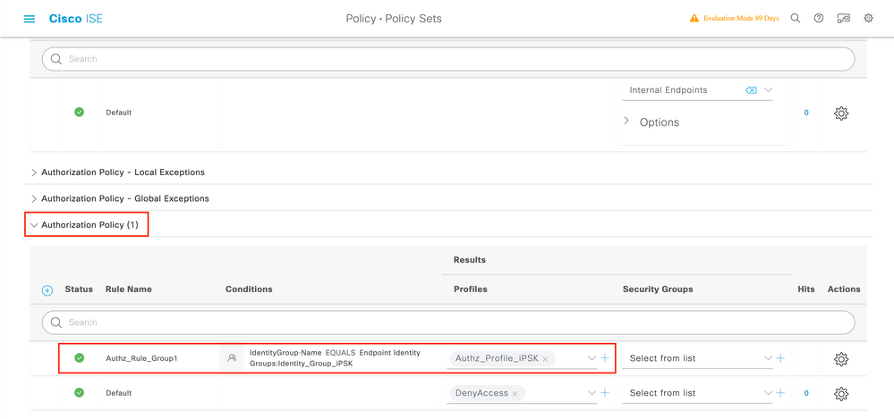 Authorization rule 1