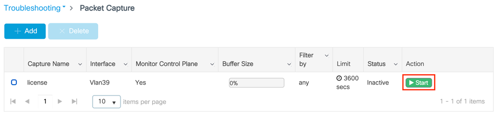 how to take packet capture screenshot