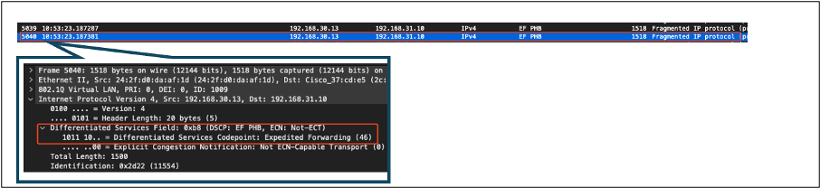 Wired PC Uplink Switch Capture in Upstream Direction