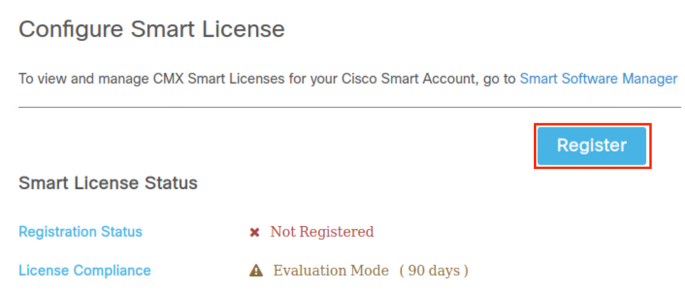 Register Smart License