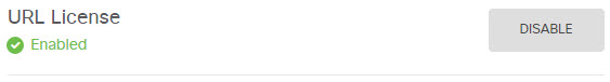 Enabling the URL license