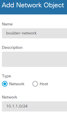 boulder-network object.