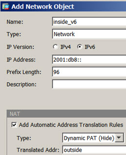 NAT64 inside_v6 object NAT.