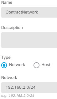 ContractNetwork object.