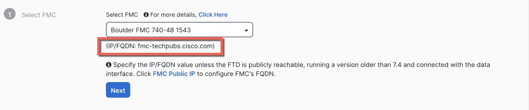 Public IP Address/FQDN