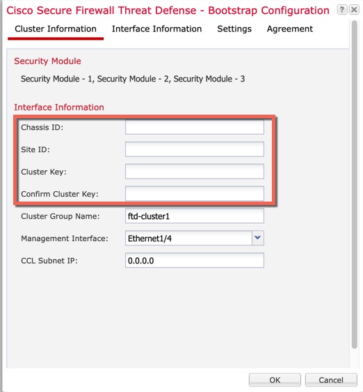 Cluster Information