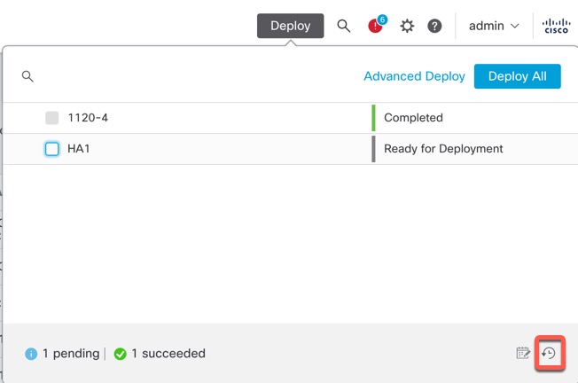 Deployment History