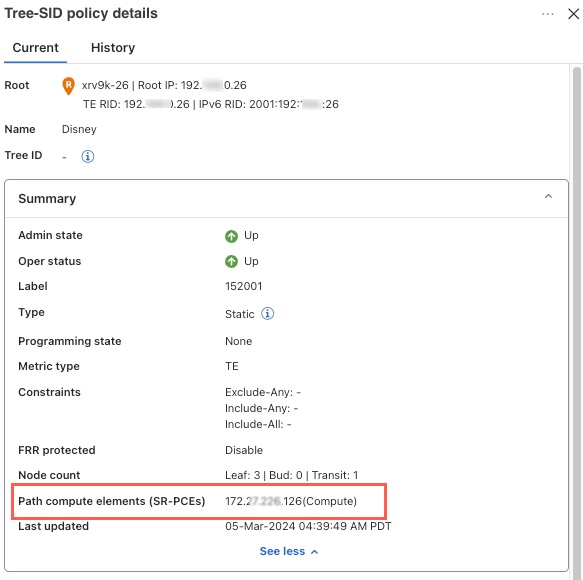 Tree-SID Details Summary